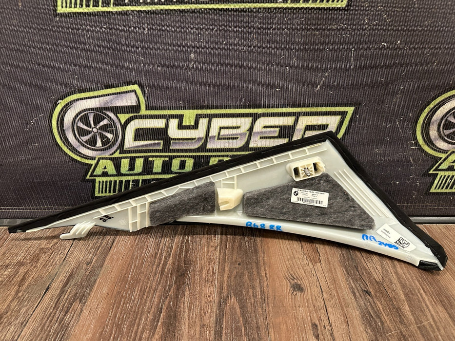 2020 BMW M8 COMP F93 REAR LEFT RIGHT ALCANTARA C PILLAR TRIM PANELS OEM