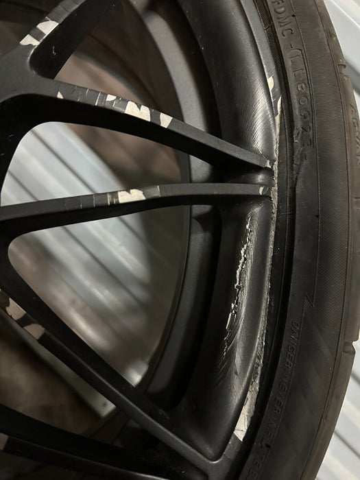 2015-2020 BMW M4 F82 WHEEL RIM TIRE 20X9 666M 8090194 ~MINOR BENT~ 8 090 194