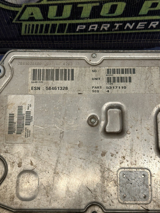 2015 DODGE RAM 2500 ECU ECM ENGINE CONTROL MODULE OEM 5317110