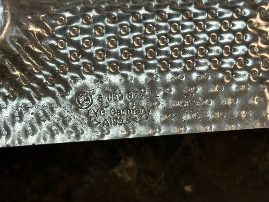 2020 BMW M4 F82 EXHAUST HEAT INSULATION SHIELD COVER OEM 8 059 674 02 805967402