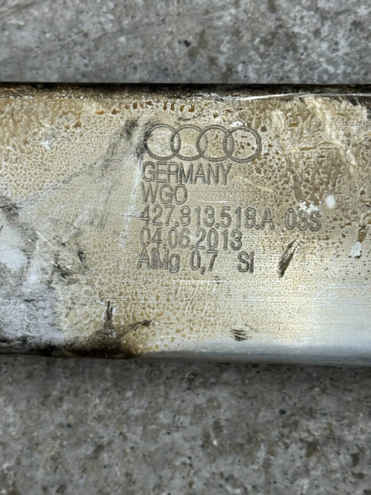 2014 AUDI R8 SPYDER OEM ROOF RAIL REINFORCEMENT FRAME CROSSMEMBER 427 813 518 A