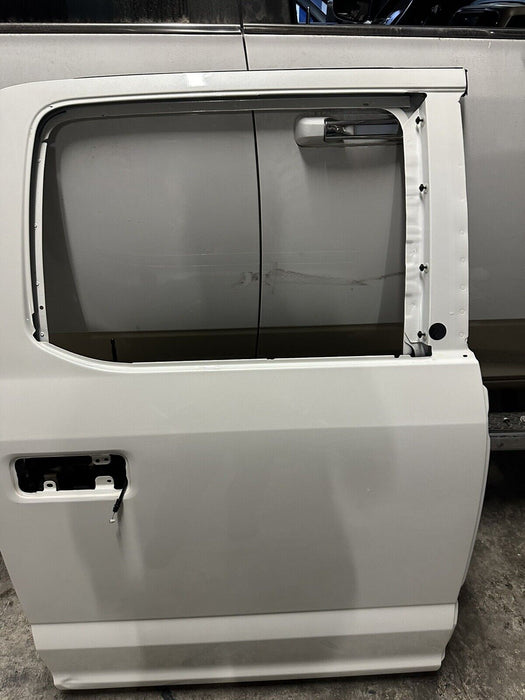 2017 FORD F250 F350 F450 REAR PASSENGER RIGHT DOOR METALLIC WHITE ~DAMAGE~