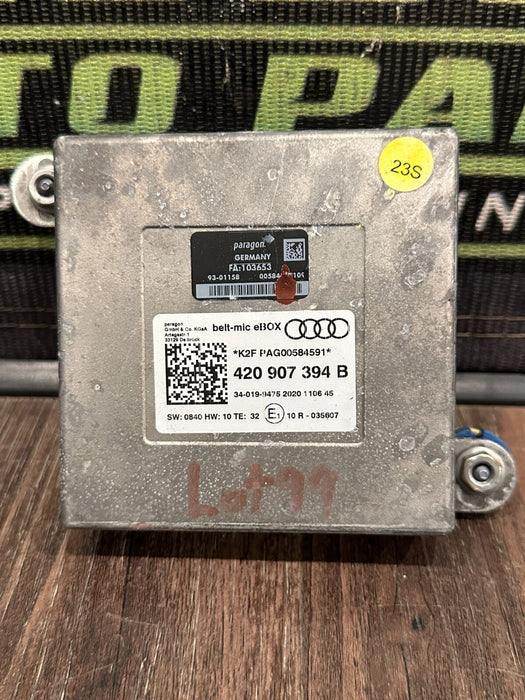 2021 AUDI R8 NAVIGATION CONTROL MODULE OEM 420 907 394