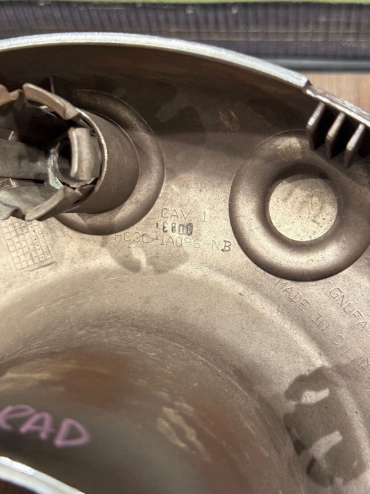 2017-2019 FORD F250 F350 F450 BLACK WHEEL HUB CAPS OEM *READ/CHIPS*