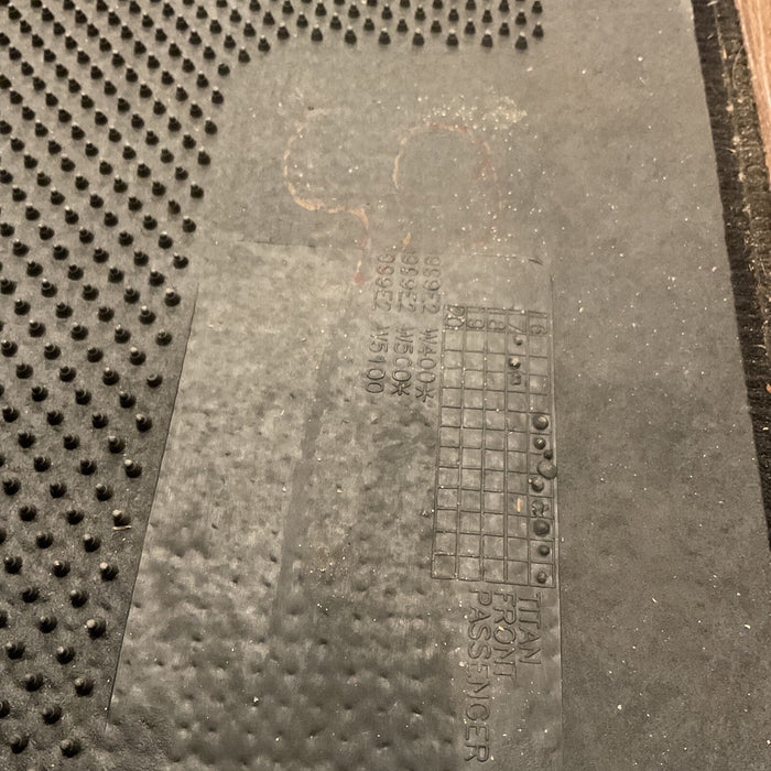 2016 NISSAN TITAN XD CARPET FLOOR MATS OEM