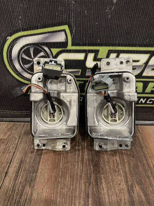 2017 2018 2019 FORD F250 F350 F450 LEFT RIGHT TAILIGHT BLIND SPOT BRACKETS OEM