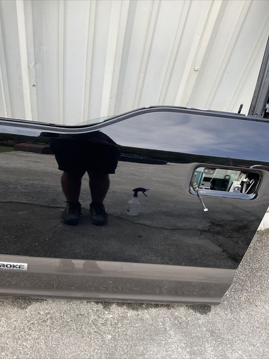 2017-2022 FORD F250 F350 F450 BLACK (G1,H5) FRONT DRIVER LEFT DOOR OEM