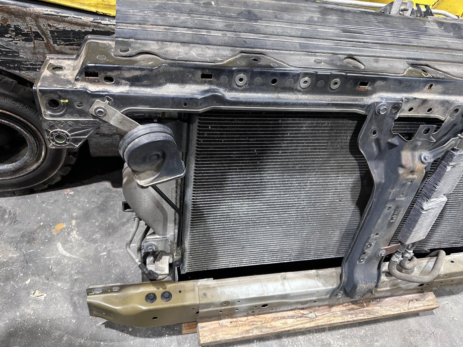 2017 NISSAN TITAN XD AC A/C COOLING RADIATOR CONDENSER ASSEMBLY OEM