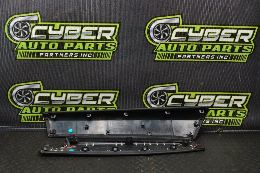 2013-2019 SCION FRS FR-S SUBARU BRZ OEM ARM RESTS RH DOOR LEATHER RED STITCHING