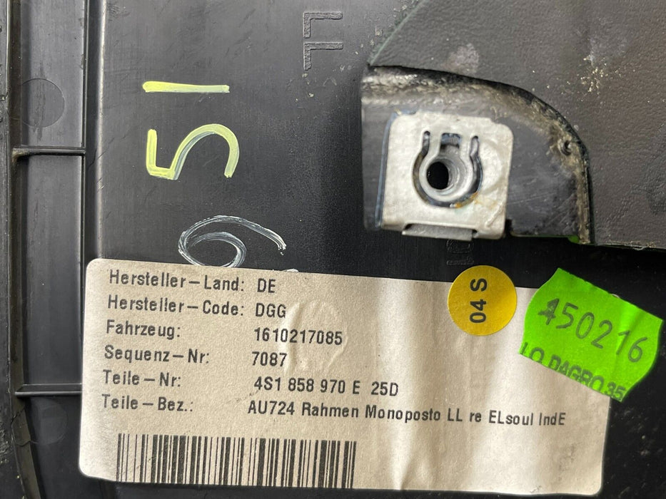 2017 AUDI R8 COVERFRAME OEM 2018 4S1-858-970-E-25D