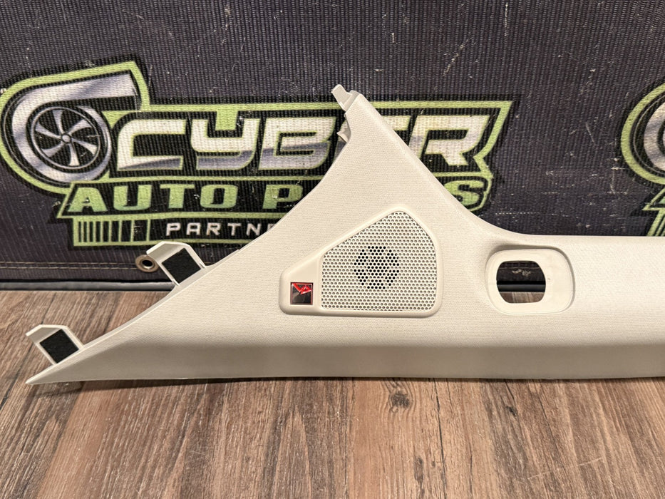 2017 NISSAN TITAN XD RESERVE DRIVER LEFT A PILLAR TRIM W SPEAKER OEM