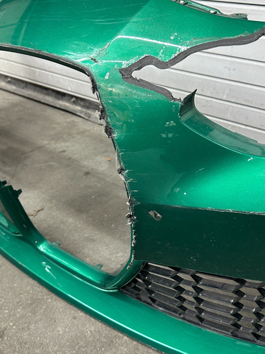 2024 BMW M3 M4 G80 G82 FRONT BUMPER OEMISLE OF MAN GREEN C4G *FLAWS 4-17, 19-21*