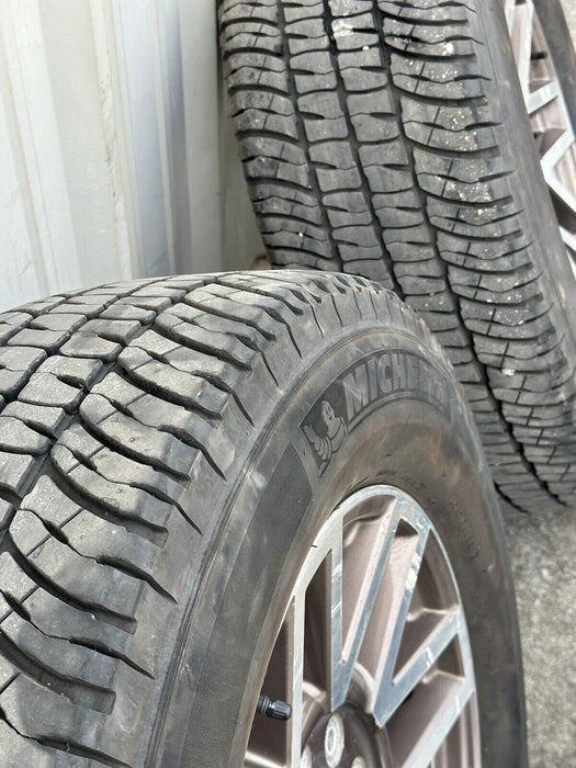 2019 FORD F250 F350 LARIAT WHEELS TIRES 20" 8X170 MICHELIN TIRES ~CURBRASH~