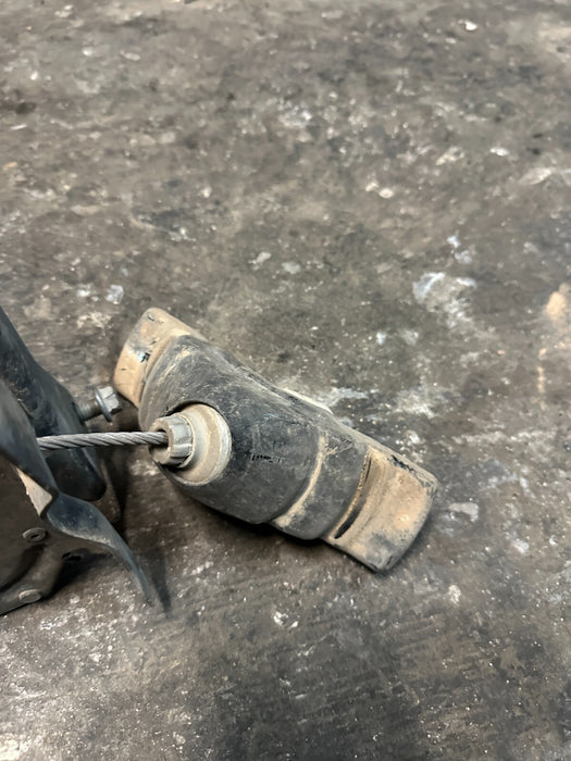 2023 2024 FORD F250 SPARE TIRE WINCH ASSEMBLY W/ CABLE OEM