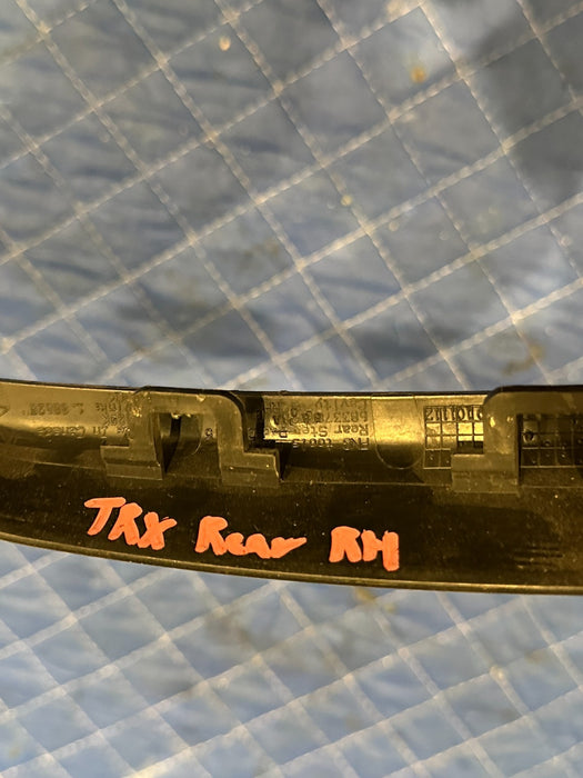 2022 DODGE RAM TRX 1500 REAR BUMPER RIGHT VALANCE TRIM OEM