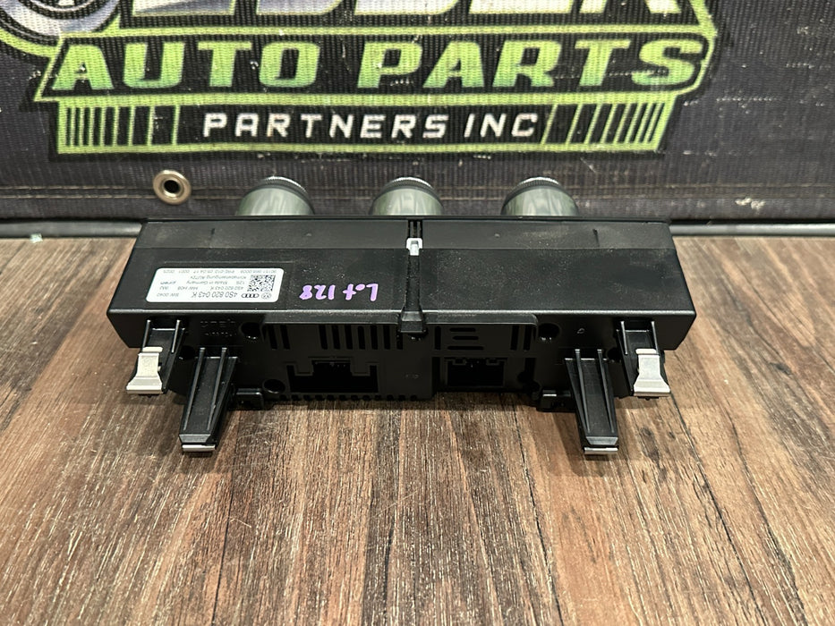 2017 AUDI R8 HCAV AC HEAT CONTROL PANEL OEM 4S0 820 043 K