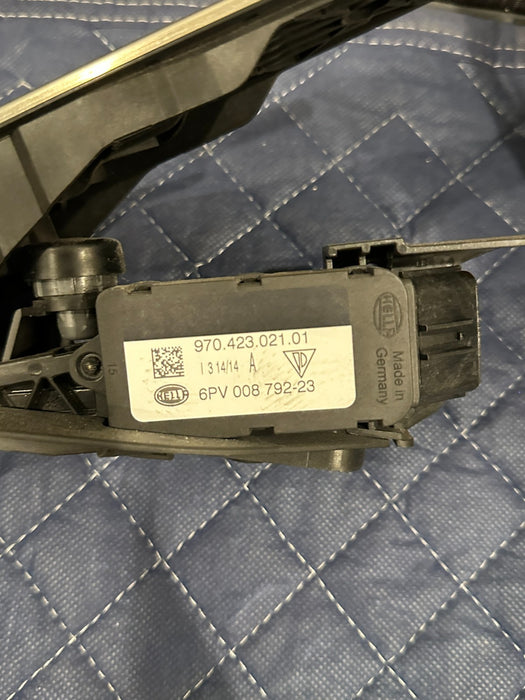 2014 PORSCHE 911 TURBO S ACCELERATOR GAS BRAKE PEDAL ASSEMBLY OEM