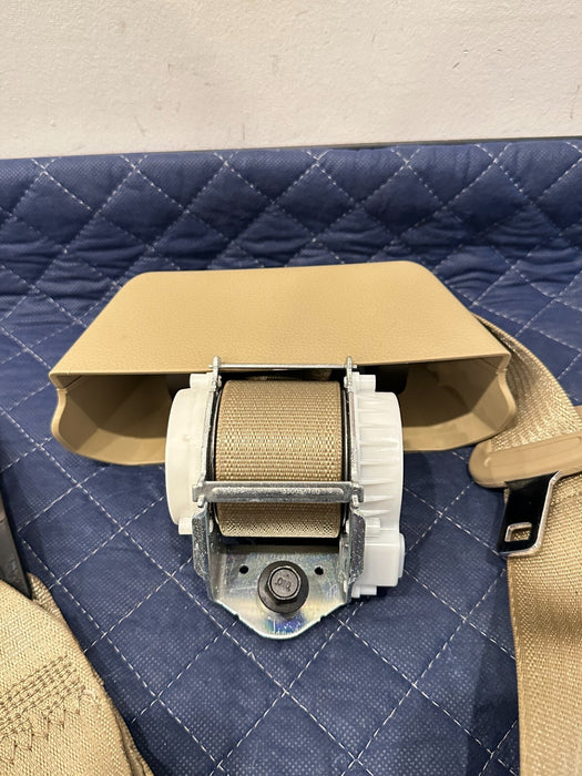 2017-2019 FORD F250 F350 LARIAT TAN REAR LEFT MIDDLE RIGHT SEATBELTS OEM
