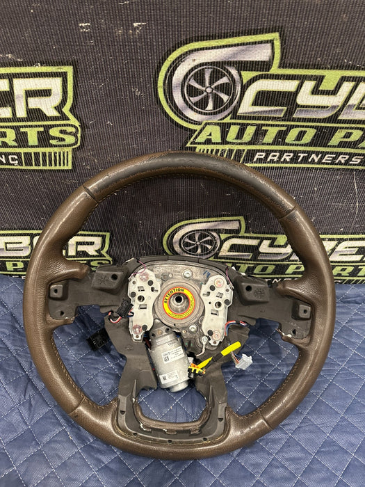 2018 FORD F250 KING RANCH STEERING WHEEL ASSEMBLY OEM ~ADAPTIVE FAULT~ 2017 2018