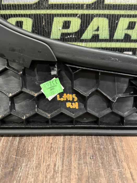 2014 PORSCHE 911 TURBO S 991 FRONT RIGHT CENTER CONSOLE LEATHER TRIM OEM *WEAR*