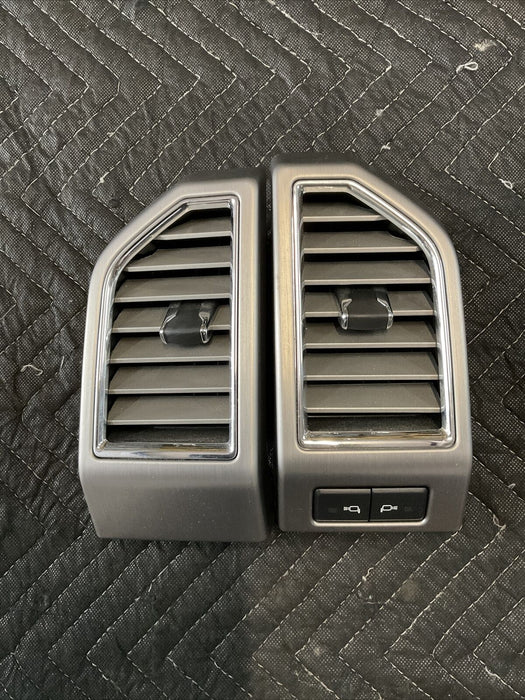 2017-2021 FORD F250 F350 F450 PLATINUM DASH AIR VENTS SET (4)  OEM