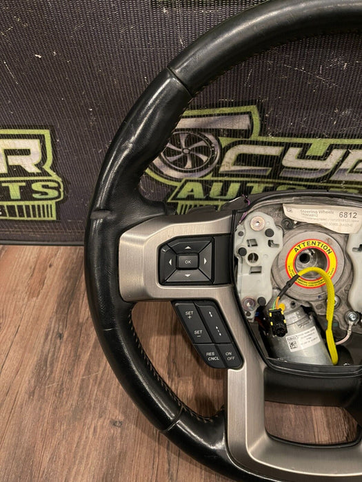 2017-2022 FORD F250 F350 PLATINUM STEERING WHEEL ADAPTIVE CRIUSE W/ STEERING