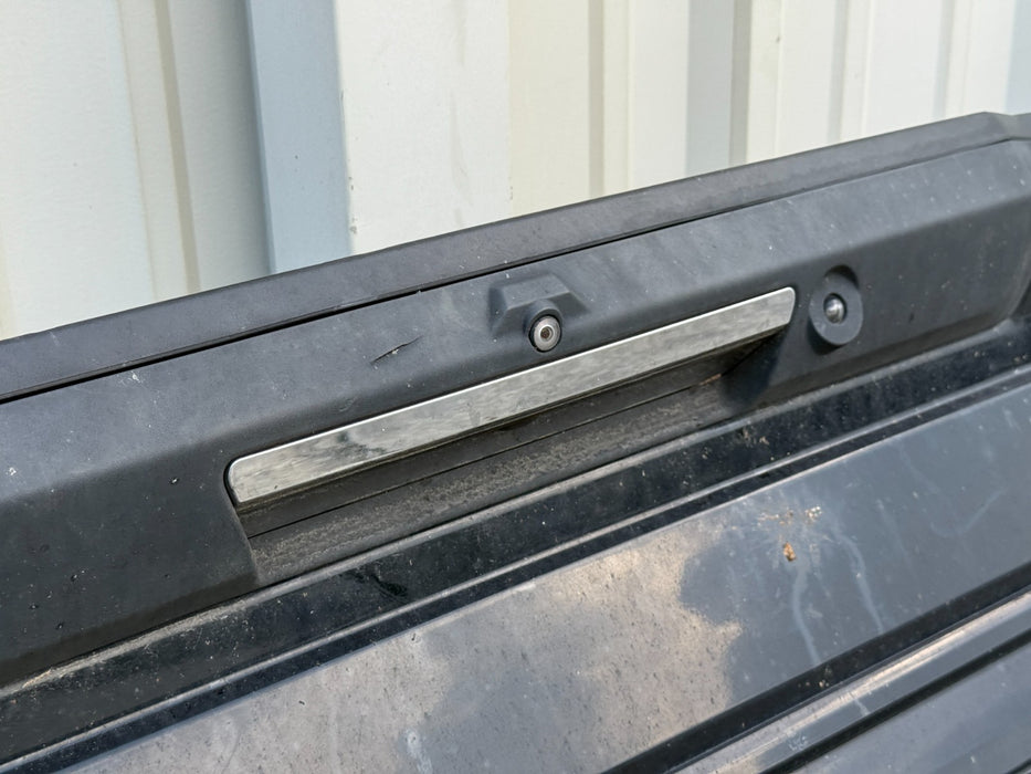 2017 FORD F250 F350 F450 PLATINUM TAILGATE (G1) BLACK W/ STEP & CAMERA OEM