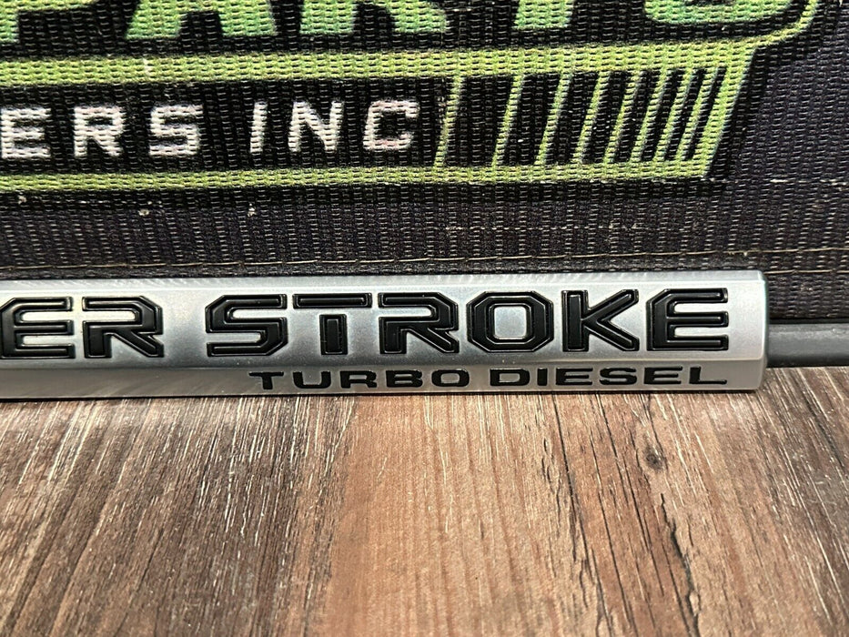 2017-2022 FORD F250 F350 F450 POWER STROKE TURBO DIESEL 6.7L EMLBLEMS OEM