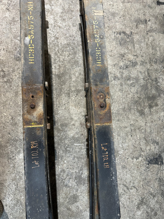 2018 FORD F250 REAR LEFT RIGHT LEAF SPRINGS SET OEM HC3C5A975 HC3C 5A975
