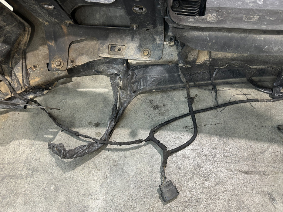 2020 2021 FORD F250 F350 F450 FRONT BUMPER OEM ~SCRATCHES~