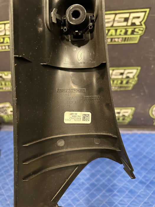 2021 RAM 2500 LARAMIE FRONT LEFT A PILLAR TRIM OEM