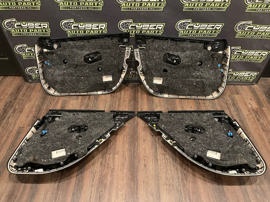 2017 MERCEDES BENZ C63S AMG FRONT REAR LEFT RIGHT DOOR PANELS OEM *READ*