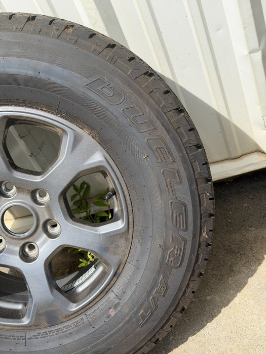 *NEW* FORD BRONCO RANGER SPARE FACTORY ALUMINUM 17" WHEEL RIM 255/75R17 TIRE