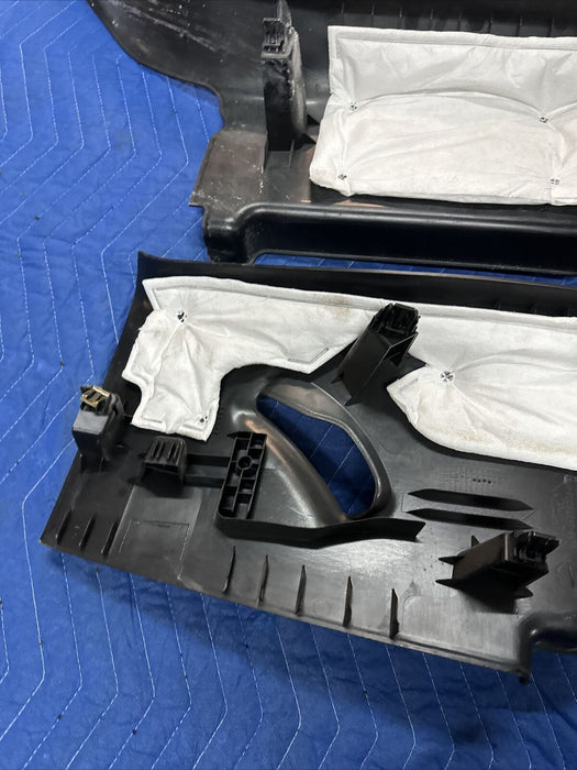 2019 FORD F250 PLATINUM REAR LEFT RIGHT PAIR C-PILLAR TRIM PANEL OEM ~SCRATCHES~