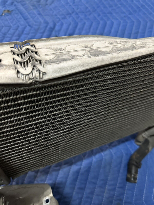 2017 AUDI R8 5.2L V10 REAR RIGHT RADIATOR 4S0 121 212 B 4S0121212B ~DAMAGE~