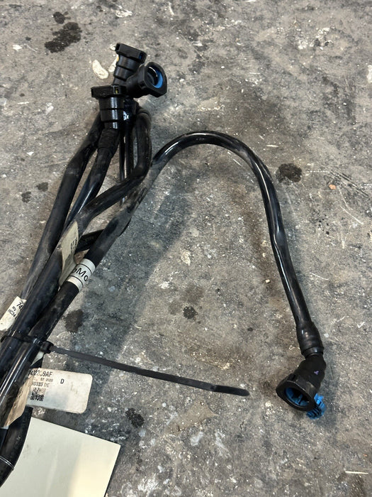 2021 FORD F450 6.7 DIESEL FUEL LINES HOSE TUBES (5PC) 48 GALLON OEM