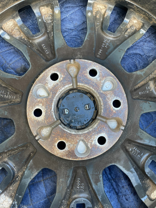 6x5.5 (6x139.7) NISSAN TITAN XD PLATINUM RESERVE 20X7.5 WHEELS LT275/65R20 TIRES