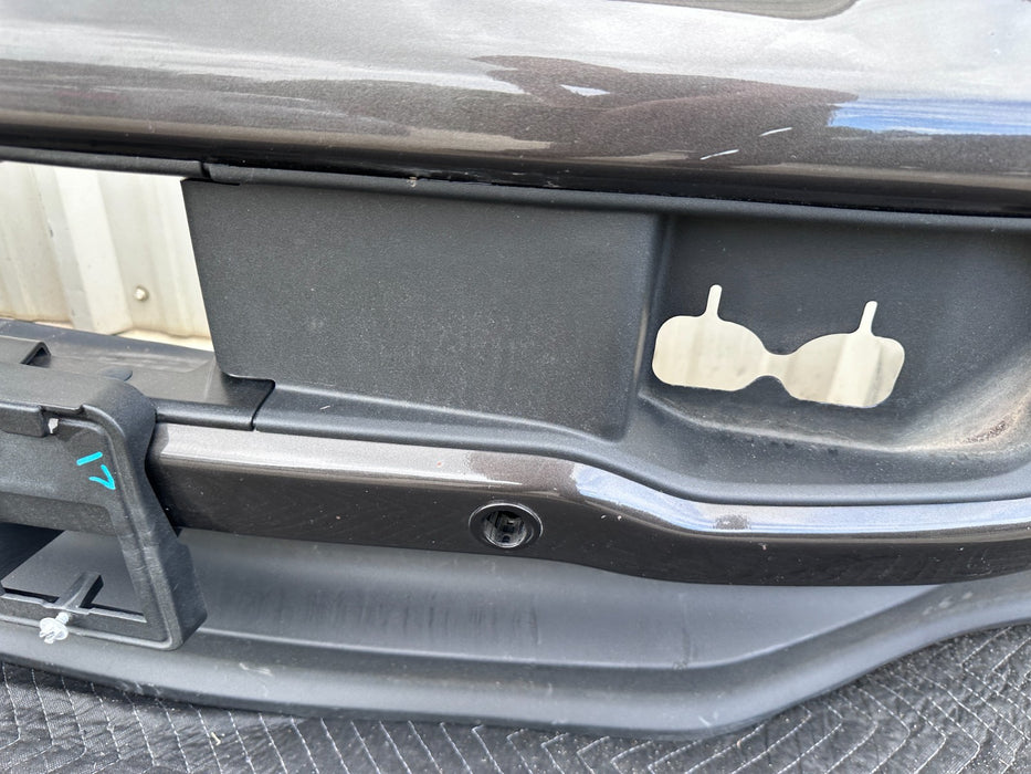 2023 2024 2025 FORD F250 F350 FRONT BUMPER ASSEMBLY DARK BRONZE ~PAINT SCRATCH~