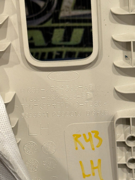 2020 FORD F250 F350 F450 LIMITED LEFT & RIGHT UPPER B PILLAR TRIMS ~SCRATCHES~