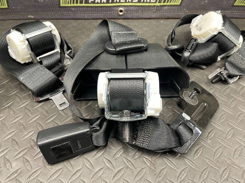 2017-2021 FORD F250 F350 F450 PLATINUM REAR SEAT BELTS SET (3) OEM