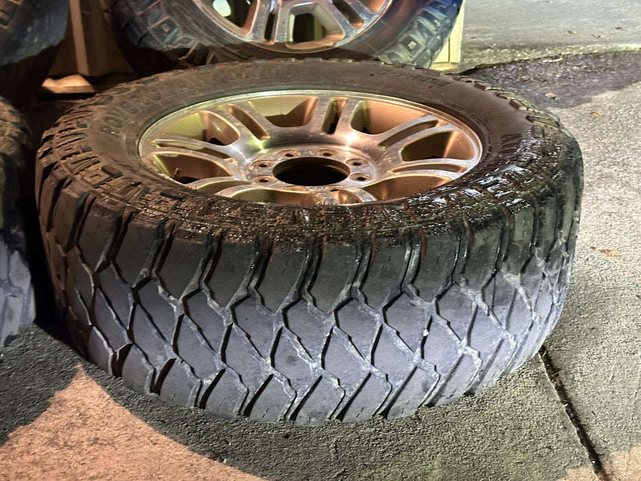 2016 FORD F250 PLATINUM 20" STOCK FACTORY TAKE OFF WHEELS 35X12.50