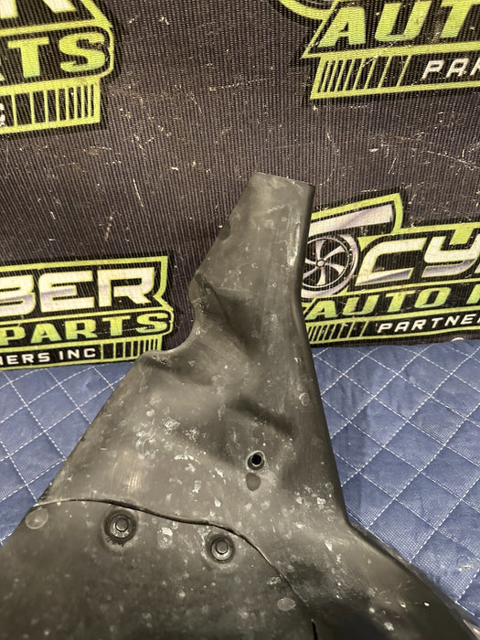 2021 AUDI R8 FRONT LEFT DRIVER AIR DUCT PANEL OEM 4S0 121 705 4S0121705