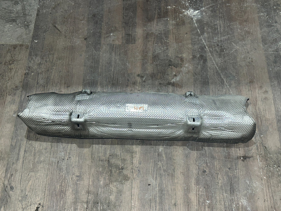 2014 PORSCHE 911 TURBO S 991 EXHAUST THERMAL HEAT SHIELD OEM 99150547501
