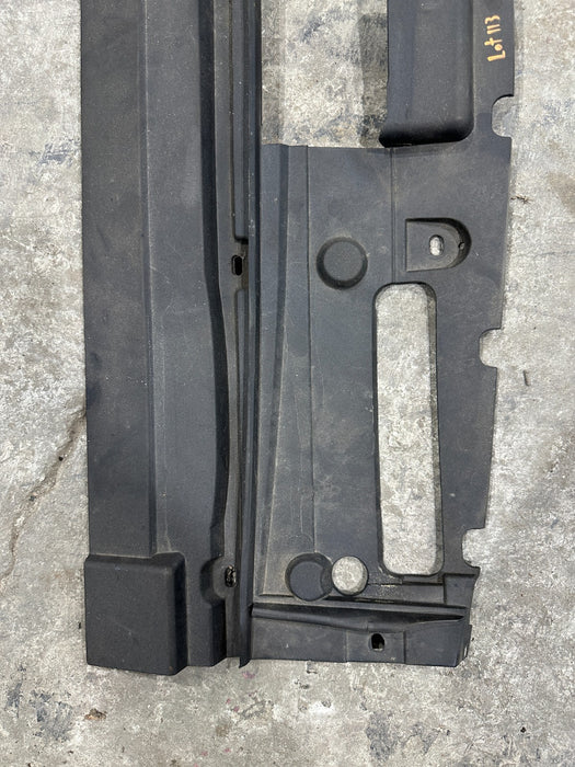 2019 FORD F150 RAPTOR FRONT RADIATOR BAFFLE DEFELCTOR PANEL OEM FL34-19E525-AE