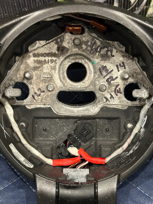 2015-2020 JAGUAR F TYPE R STEERING WHEEL FLAT BOTTOM EX53 3F563 AFE8PVJ ~READ!!~