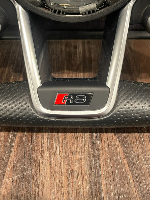 2017 2018 AUDI R8 PLUS STEERING WHEEL ASSEMBLY OEM GENUINE 20K MILES