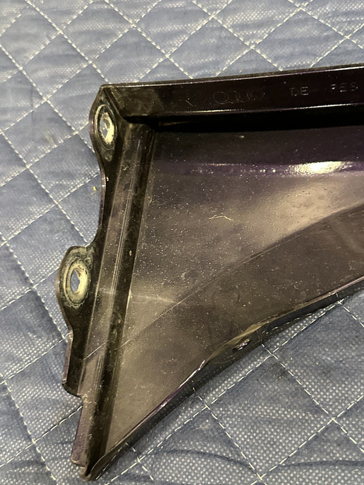 2014 AUDI R8 OEM RIGHT PASSENGER FENDER GARNISH PANEL TRIM W/ BRACKET & FOAM