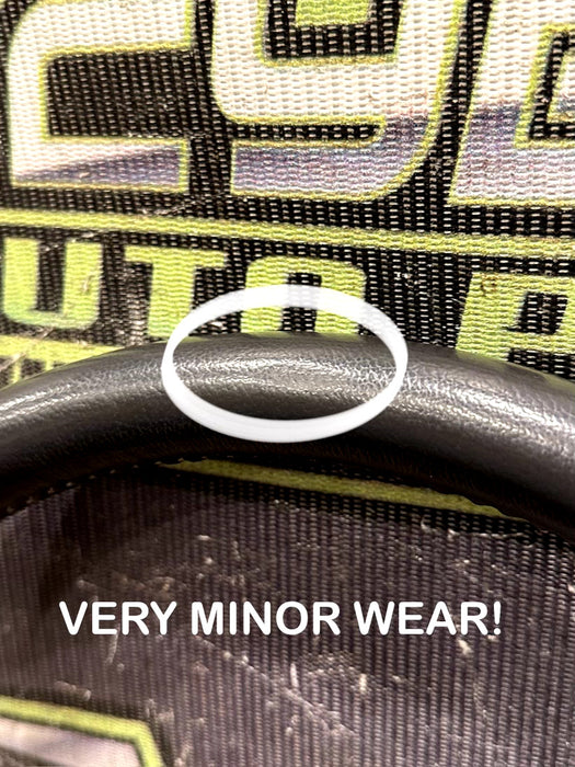 2016-19 NISSAN TITAN & XD LEATHER STEERING WHEEL W CRUISE OEM *READ/MINOR FLAWS*