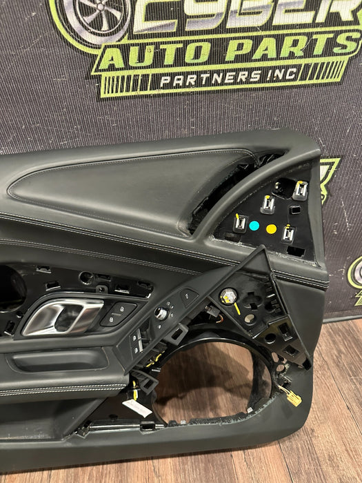 2017 AUDI R8 SPYDER PLUS DRIVER LEFT DOOR PANEL TRIMS OEM 4S7 867 105