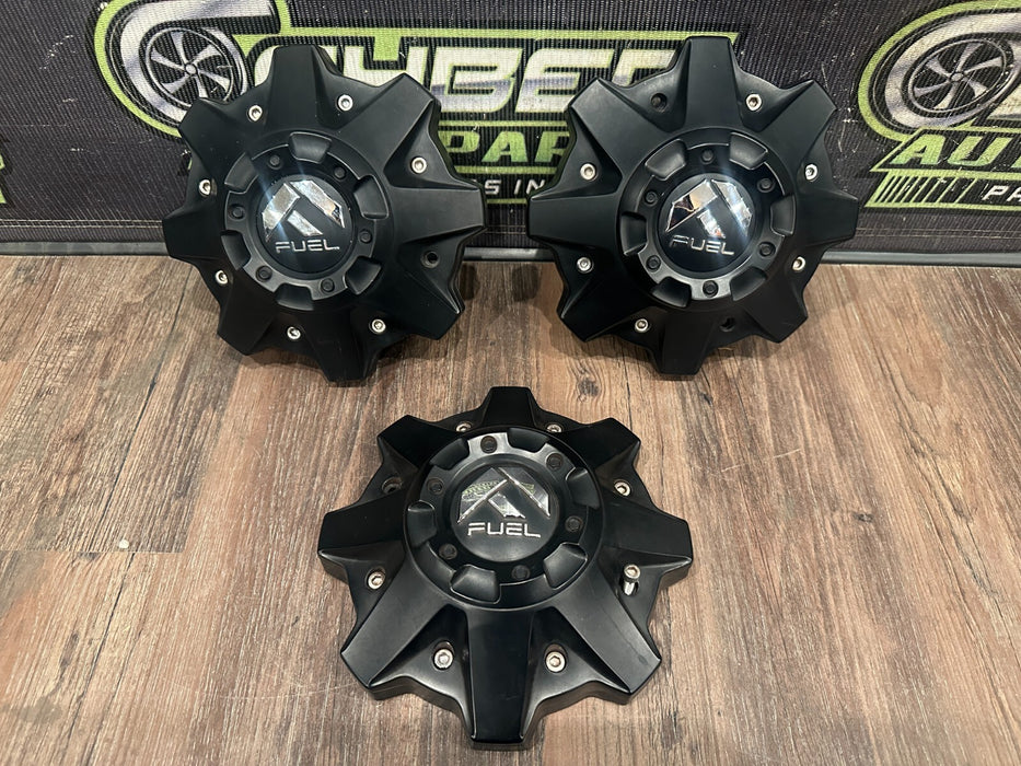 2005-2025 FORD F250 FUEL WHEEL HUB CENTER CAPS (3) OEM